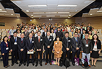 Group photo of participants in the Academic Symposium on Adolescent Mental Health and Disorders 2015
